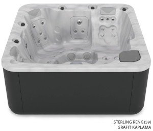 EMOTION E Spa Kaplamasız + Paslanmaz jet + Örtü