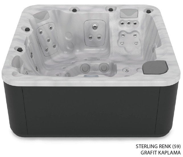 EMOTION E Spa Thunder kaplama + Paslanmaz jet + Örtü