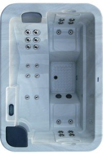 EQUILIBRE E Spa Thunder kaplama + Paslanmaz jet + Örtü