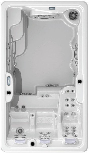 SWIMSPA CRETA Kaplamasız + Paslanmaz jet + Lumiplus + Örtü