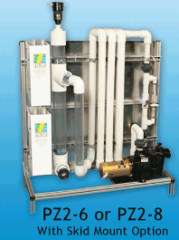pz2 - 8 halka açık havuzlar için ozon sistemi - skid pack ( 4 gr / h ozon 7273 m³ ' e kadar havuzlarda )