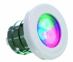 LumiPlus Mini V2 RGB (4W), Beyaz Çerçeve Betonarme havuzlar için