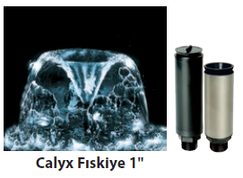 Calyx fıskiye 1''-E  (paslanmaz)