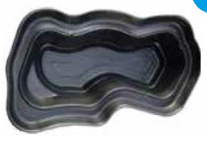 PE Mamül, Bahçe Süs Havuzları 384 x 189 x 82 cm