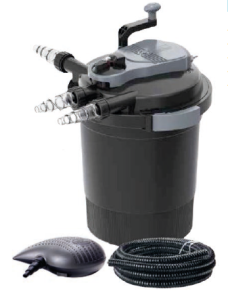 Basınç Filtresi-Set FPU 10000-00  Balıksız gölet hacmi  10 m3