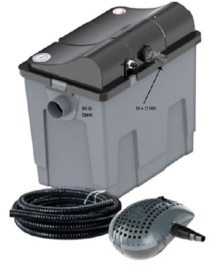 Cazibeli Akıs Filtresi FPU10100-00  Balıksız gölet hacmi  10 m3