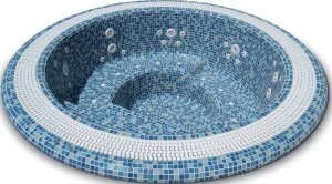 MIRAGE 40 Spa + Paslanmaz jet+ Renkli LED+ Basma butonu