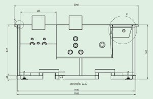 MINERVA Design paslanmaz çelik SPA + Lamba