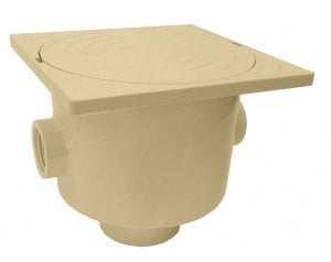 Ø50 mm boruları yapıştırmak için elektrik bağlantı kutuları  Bej