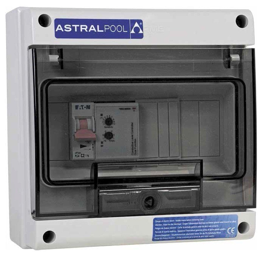 Denge tankı için elektronik seviye kontrol paneli (2 seviyeli)