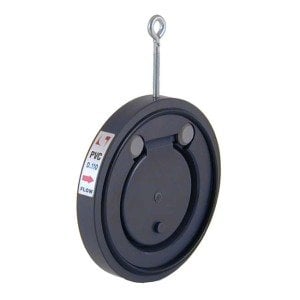 PVC yaprak çekvalfler (çıplak) Ø 140 mm