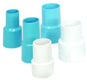 Süpürge hortum adaptörü Ø 50 (2''), Mavi