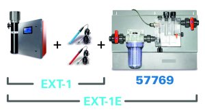 Neolysis UV + Tuz Elektroliz Sistemi ile Dezenfeksiyon (AP NEO/S 50 gr/saat + UV 75 W + pH/ORP (EXT-1))