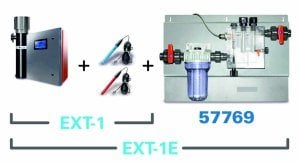 Neolysis UV + Tuz Elektroliz Sistemi ile Dezenfeksiyon (AP NEO/S 300 gr/saat + UV 4 x 90 W + pH/ORP (EXT-1))