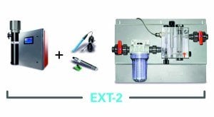 Neolysis UV + Tuz Elektroliz Sistemi ile Dezenfeksiyon (AP NEO/S 50 gr/saat + UV 75 W + pH/PPM (EXT-2))