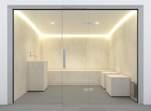 Bandha buhar odası 300 x 250 x 220 cm