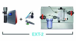 Neolysis UV + Tuz Elektroliz Sistemi ile Dezenfeksiyon (AP NEO/S 300 gr/saat + UV 4 x 90 W + pH/PPM (EXT-2))
