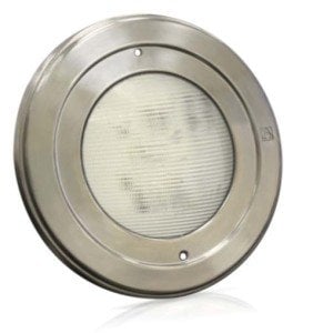 Lumiplus Paslanmaz çelik PAR56 projektör Ø 250 – AISI-316 BEYAZ (14 W) 24V DC V1