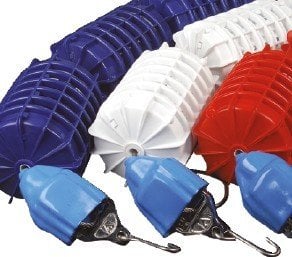 BCN03 (FINA) model seperatör 25m Kırmızı - Beyaz