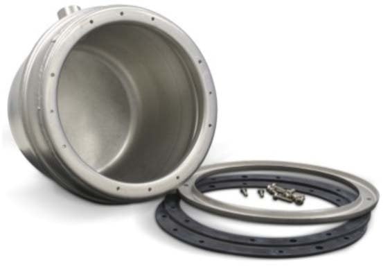 PAR56 projektör için paslanmaz çelik kovan Prefabrik havuzlar için