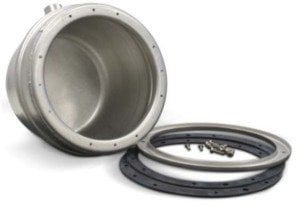 PAR56 projektör için paslanmaz çelik kovan Prefabrik havuzlar için