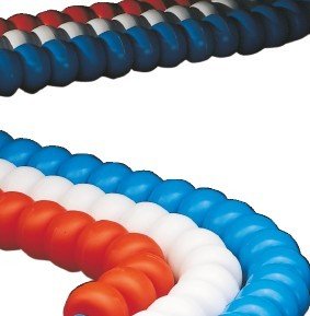 Roma model seperatör 33 m Turuncu - Beyaz