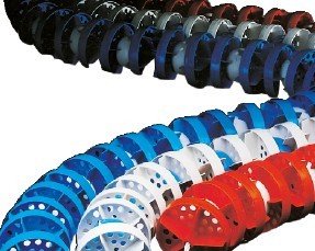 Moscow model seperatör 50 m Turuncu - Beyaz