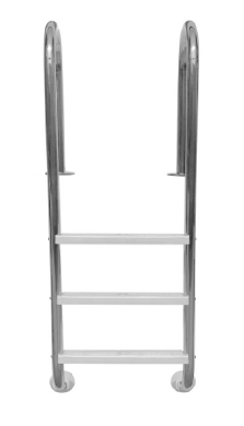 Süper Eko ''STANDART'' merdiven 3 plastik basamaklı  AISI 304