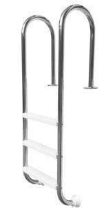 Süper Eko ''MURO'' merdiven 3 basamaklı plastik AISI 304