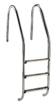 Süper Eko ''STANDART'' merdiven Paslanmaz Çelik 3 basamaklı AISI - 316