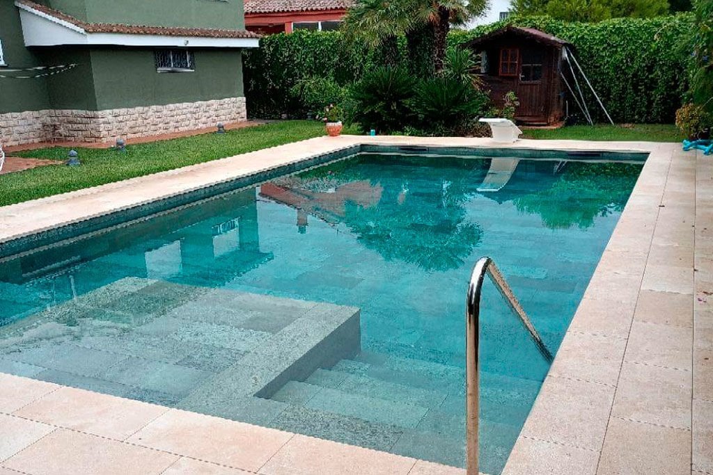 Rosa Gres Skimmerli Havuz DL1 - 31,7 x 31,7 x 3,8